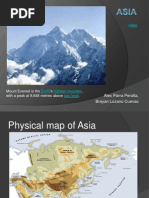 Asia Geography Worksheet and Answers | PDF | Travel