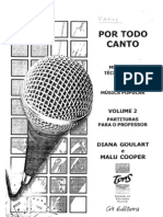 Por Todo Canto - Vol. 2 - Partituras para o Professor