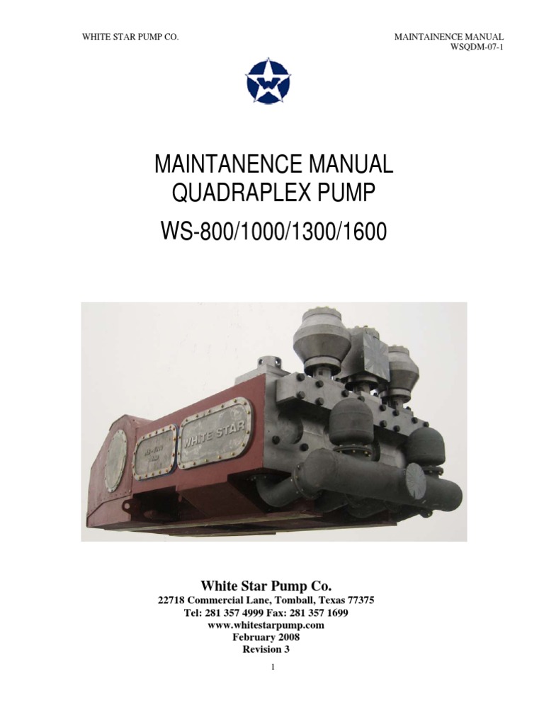 mud pumps manual.pdf Pump Valve