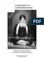 Autobiography of Bhai Sahib Randhir Singh Ji