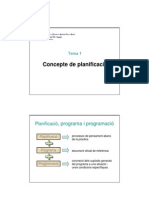 Planificació I Avaluació de l'AF (Tema 1)