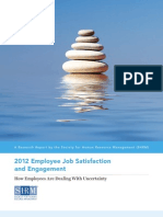 SHRM Employee Job Satisfaction Engagement