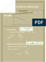 Diseño de La Linea de Conducción