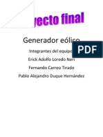 Generador Eólico - Proyecto Final