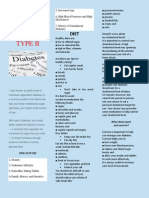 Diabetes Mellitus Pamphlet