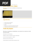 Receitas Bolo de Milho