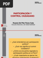 Derechos de Participacion y Control Ciudadano