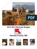 Ramsey County, Minnsota 2012-2013 Biennial Budget
