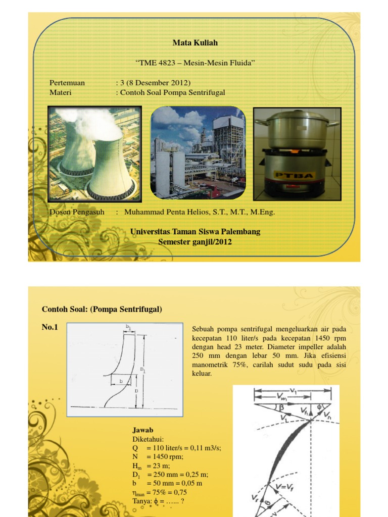 Mf Contoh Soal Pompa Sentrifugal Compatibility Mode