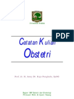 Catatan Kuliah Obstetri