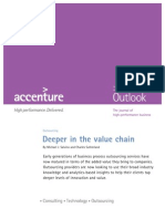 Accenture Outlook Deeper in The Value Chain Outsourcing