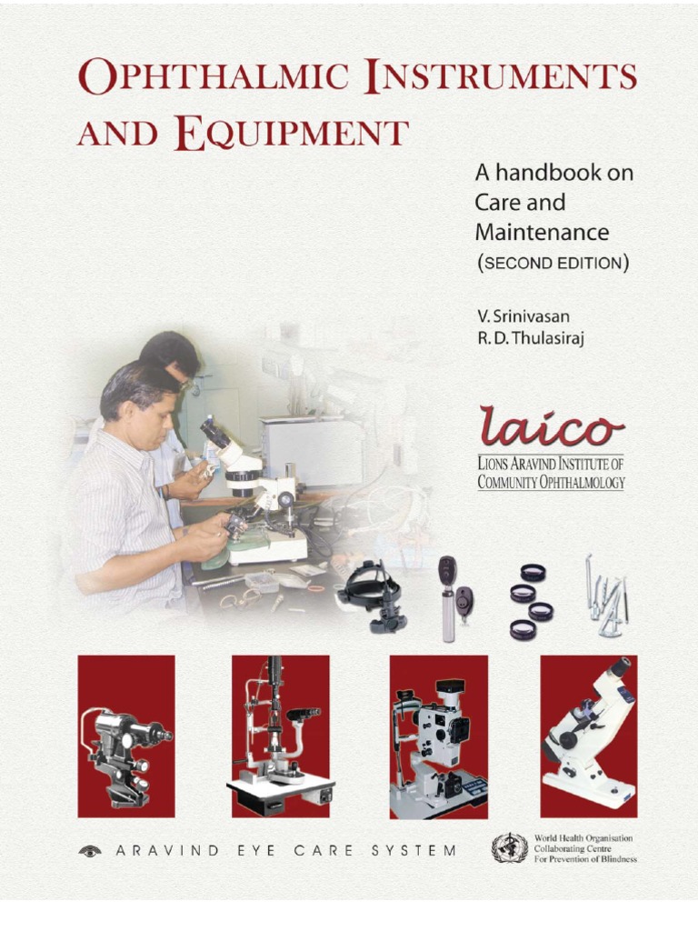 Ophthalmic Instruments Maintenance Guide | PDF | Battery (Electricity ...