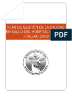 Plan de Gestion de La Calidad