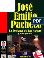 La Lengua de Las Cosas -- Jose Emilio Pacheco