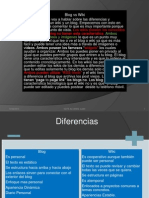 Presentación2 WIKI VS BLOG