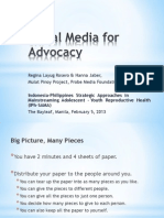 Social Media for Advocacy 