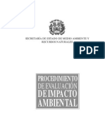 Procedimiento Impacto Ambiental