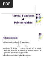 16virtual Functions & Polymorphism