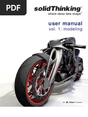 Solidthinking 80 Vol1 Modeling Eng | PDF | Computers