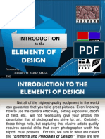 Introduction To The Elements of Design