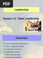 Session15 LD11 Team Ledership