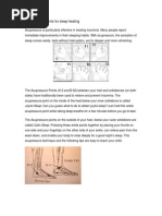 Acupressure Points