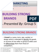 Building Strong Brands