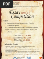 Download SLR Essay Competition  2013 by Bar  Bench SN124891052 doc pdf