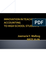 innovation in teaching accounting-malbog