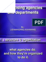 Advertising Agencies and Department