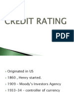 Credit Rating and Securitisation