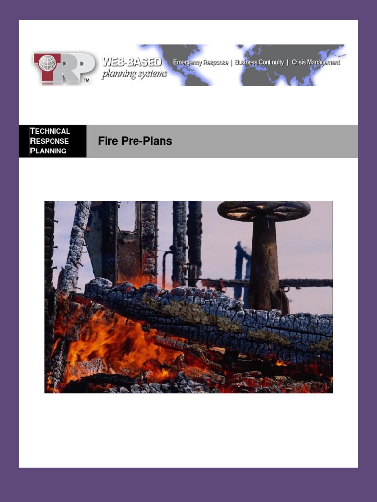 Fire_Pre_Plans (Technical Resource Planning) Emergency Firefighter