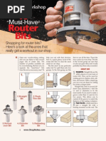 Versatile DIY Router Table Design | PDF | Screw | Metalworking
