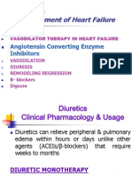 Management of Heart Failure: Outline