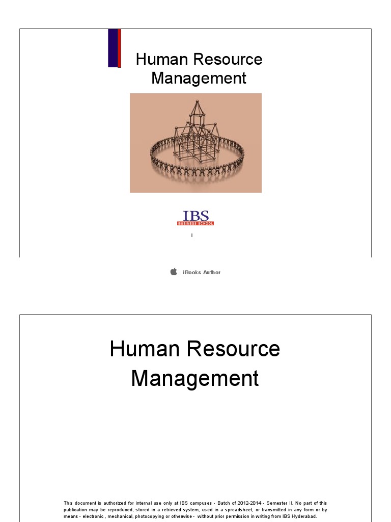 HRM Sem II Version 3 | PDF | Human Resource Management