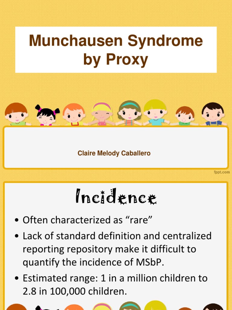 Munchausen Syndrome by Proxy PDF Symptom Bleeding