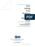 Exit-Selling Biz for Max Price_WSCo