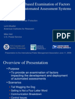 A Scenario Based Examination of Factors Impacting Automated Assessment Systems
