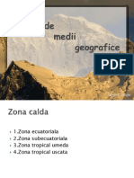 Tipuri de Medii Geografice