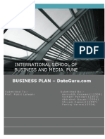 Business Plan DateGuru