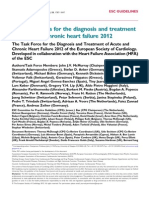 Guidelines Acute and Chronic HF FT