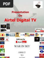 Presentation On: Airtel Digital TV