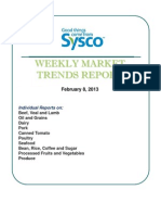 Weekly Market Trends Report 2.8.13