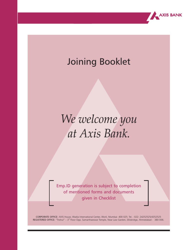 My Joining Kit PDF Identity Document Human Resource Management