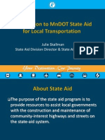 MnDOT State Aid For Local Governments Presentation (February 11, 2013)