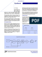 Direct Digital Synthesis: Application Note #5 Impact On Function Generator Design