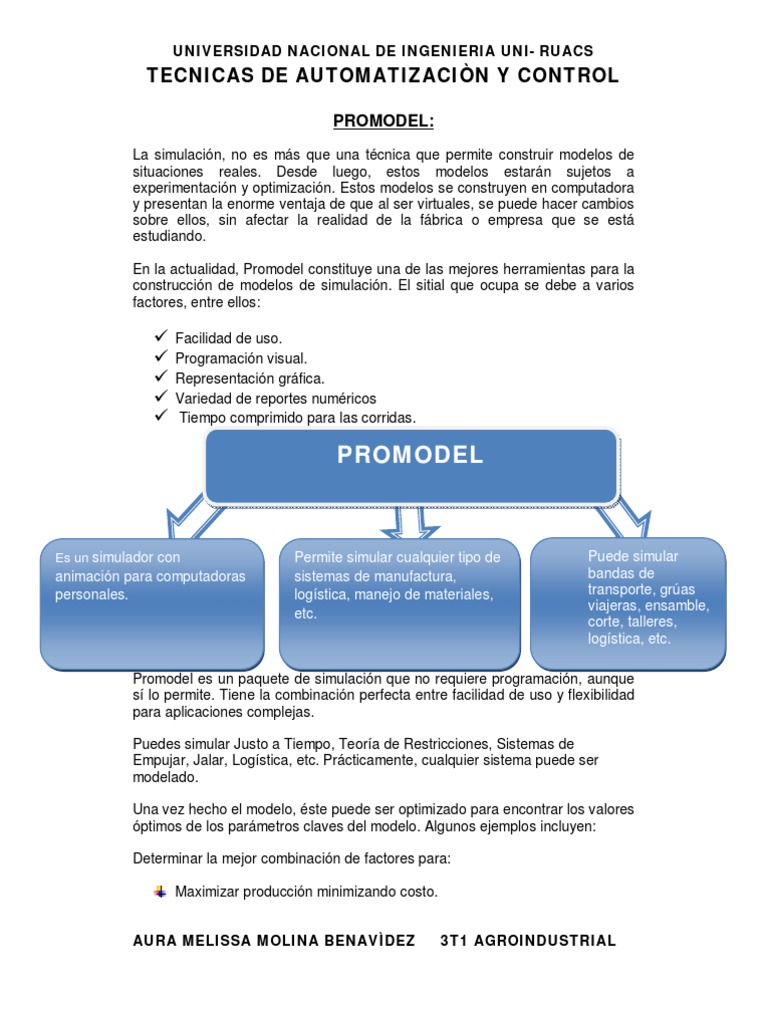 Simulación Efectiva con Promodel | PDF | Simulación | Optimización ...
