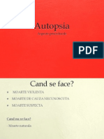 Autopsia - Aspecte Procedurale