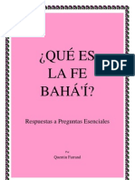 Que Es La Fe Bahai