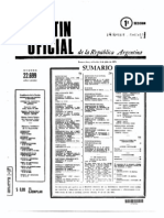 Decreto 11/73 en Boletín Oficial - Listado de Indultos de Cámpora